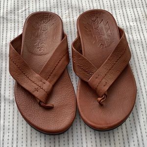 Men’s Leather Toms Sandals